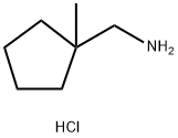 (1-methylcyclopentyl)methanamine hydrochloride Structure