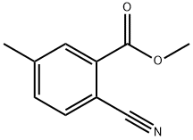 2-cyano-5-methyl-benzoic acid methyl ester Structure