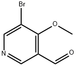 5-Bromo-4-methoxynicotinaldehyde 구조식 이미지