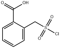 2-[(Chlorosulfonyl)methyl]benzoic acid 구조식 이미지