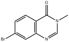 7-Bromo-3-methyl-3H-quinazolin-4-one Structure