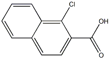 1-Chloro-2-naphthalenecarboxylic acid Structure