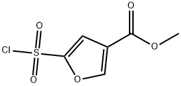methyl 5-(chlorosulfonyl)furan-3-carboxylate Structure