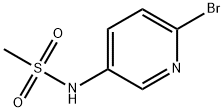 N-(6-Bromo-3-pyridyl)methanesulfonamide Structure