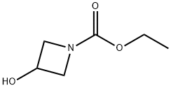 ethyl 3-hydroxyazetidine-1-carboxylate 구조식 이미지