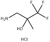 3-amino-1,1,1-trifluoro-2-methylpropan-2-ol 구조식 이미지