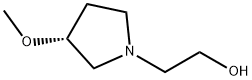 (R)-2-(3-Methoxypyrrolidin-1-yl)ethanol Structure