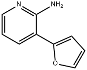 3-(2-furanyl)-2-Pyridinamine 구조식 이미지