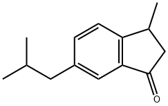 6-isobutyl-3-methyl-2,3-dihydro-1H-inden-1-one Structure