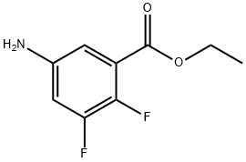 Ethyl 5-amino-2,3-difluorobenzoate 구조식 이미지