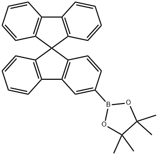 9,9-Spirodifluorene-3-Boronic acid pinacol ester Structure