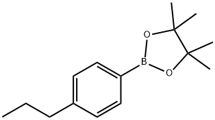(4-propylphenyl)boronic Acid 구조식 이미지
