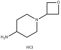 1-(oxetan-3-yl)piperidin-4-amine dihydrochloride 구조식 이미지