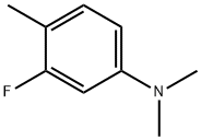 (3-Fluoro-4-methyl-phenyl)-dimethyl-amine 구조식 이미지