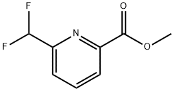 methyl 6-(difluoromethyl)picolinate 구조식 이미지