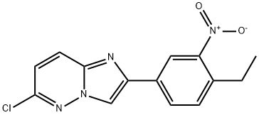 1383624-01-8 6-chloro-2-(4-ethyl-3-nitrophenyl)imidazo[1,2-b]pyridazine