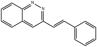 (E)-3-Styrylcinnoline Structure