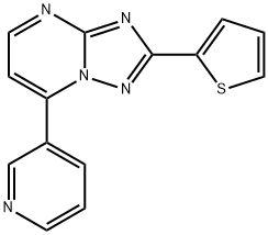 7-(pyridin-3-yl)-2-(thiophen-2-yl)[1,2,4]triazolo[1,5-a]pyrimidine Structure