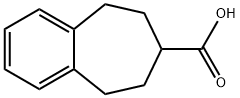 6,7,8,9-Tetrahydro-5H-benzocycloheptene-7-carboxylic acid Structure