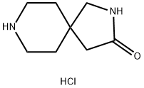 2,8-Diazaspiro[4.5]decan-3-one dihydrochloride 구조식 이미지