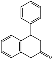 4-phenyl-3,4-dihydronaphthalen-2(1H)-one Structure
