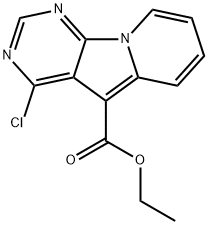 Ethyl 4-Chloropyrimido[5,4-B]Indolizine-5-Carboxylate Structure