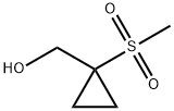 1-(methylsulfonyl)cyclopropanemethanol Structure