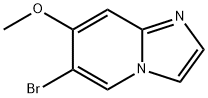 6-Bromo-7-Methoxyimidazo[1,2-A]Pyridine Structure