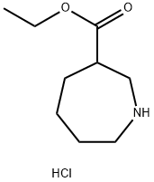 Ethyl Azepane-3-Carboxylate Hydrochloride 구조식 이미지
