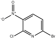 6-Bromo-2-chloro-3-nitropyridine Structure