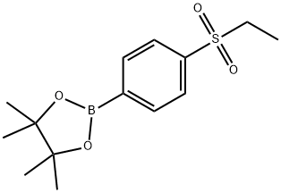 2-(4-(Ethylsulfonyl)Phenyl)-4,4,5,5-Tetramethyl-1,3,2-Dioxaborolane 구조식 이미지