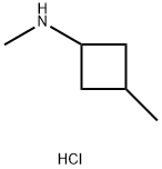 N,3-Dimethylcyclobutanamine Hydrochloride Structure