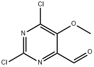 2,6-dichloro-5-methoxypyrimidine-4-carboxaldehyde Structure