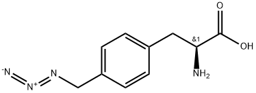 4-(Azidomethyl)-L-phenylalanine HCl 구조식 이미지