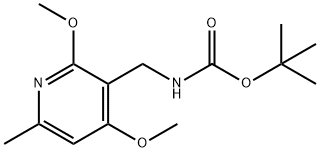 tert-butyl ((2,4-dimethoxy-6-methylpyridin-3-yl)methyl)carbamate Structure