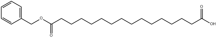 16-(Benzyloxy)-16-Oxohexadecanoic Acid 구조식 이미지