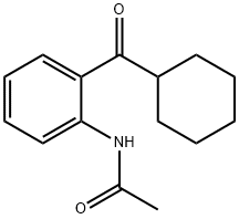 N-[2-(cyclohexylcarbonyl)phenyl]Acetamide Structure