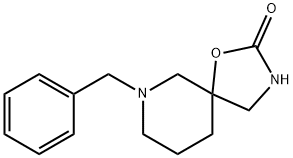 7-Benzyl-1-oxa-3,7-diaza-spiro[4.5]decan-2-one 구조식 이미지