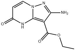 Ethyl 2-amino-5-oxo-4,5-dihydropyrazolo[1,5-a]pyrimidine-3-carboxylate Structure