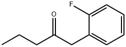 1-(2-Fluorophenyl)pentan-2-one 구조식 이미지