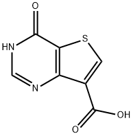 4-OXO-3,4-DIHYDROTHIENO[3,2-D]PYRIMIDINE-7-CARBOXYLIC ACID Structure