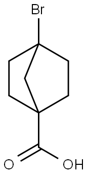 4-bromobicyclo[2.2.1]heptane-1-carboxylic acid Structure