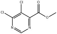 Methyl 5,6-dichloropyrimidine-4-carboxylate 구조식 이미지