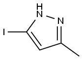 5-Iodo-3-methyl-1H-pyrazole 구조식 이미지