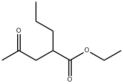 Ethyl 4-oxo-2-propylpentanoate 구조식 이미지