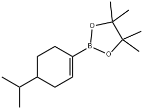 4-Isopropylcyclohexenylboronic acid pinacol ester 구조식 이미지