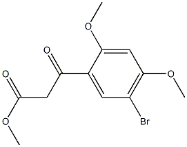 1598387-86-0 methyl 3-(5-bromo-2,4-dimethoxyphenyl)-3-oxopropanoate