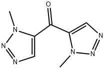 bis(1-methyl-1H-1,2,3-triazol-5-yl)methanone 구조식 이미지