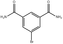 5-Bromo-1,3-benzenedicarboxamide Structure