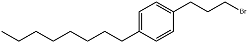 1-(3-Bromo-propyl)-4-octyl-benzene 구조식 이미지